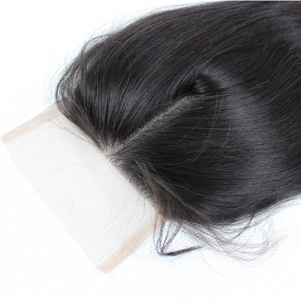 Best brazilian virgin hair  hair extensions hair bundles 4*4 lace closures HN117